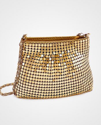 Golden Bag With Chain