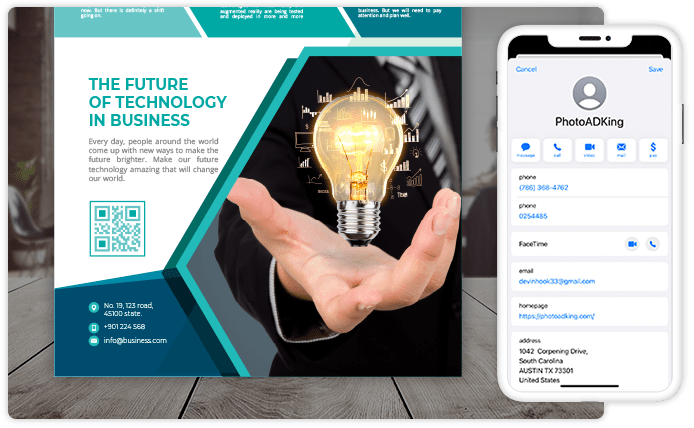 Generate QR Codes For
Business