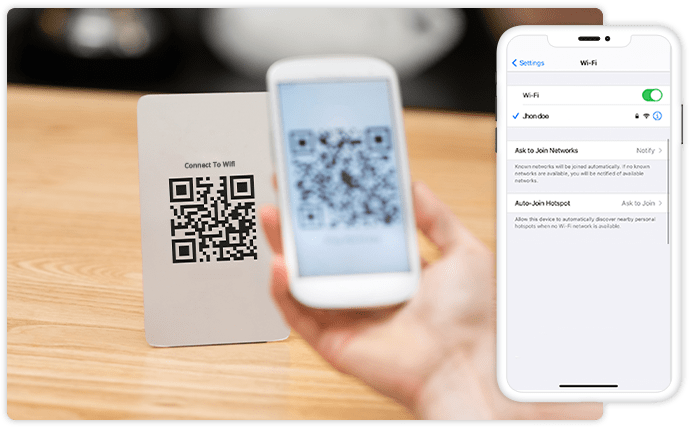 Generate WiFi QR Code With
Ease