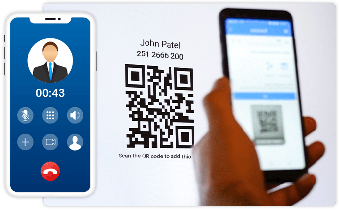 Generate Phone QR Codes