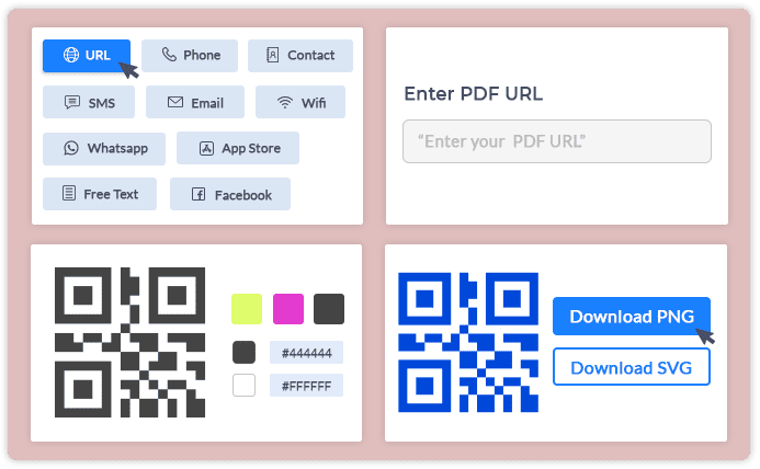 Use Our QR Code Generator
For PDF