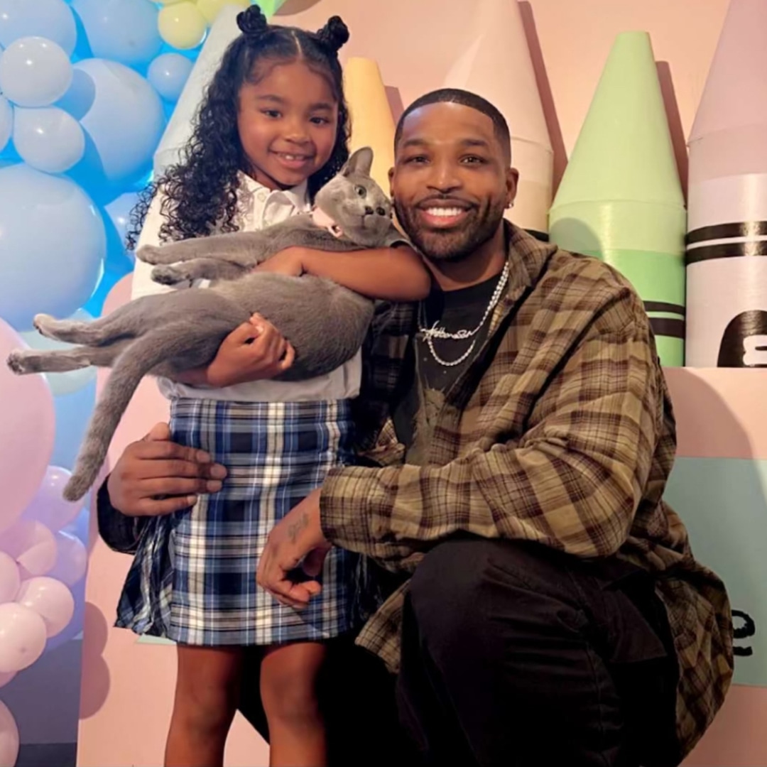 How Tristan Thompson Celebrated Daughter True's Big Milestone