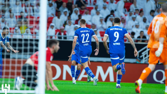 Saudi 360 - Portuguese Jorge Jesus, Al Hilal coach, chose his team's starting lineup to play...