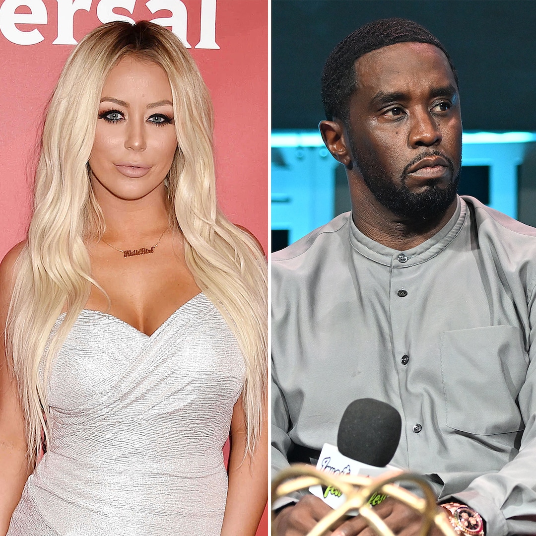 Aubrey O'Day speaks after Sean "Didi" Combs Arrest