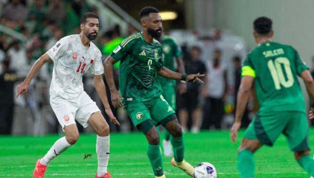 viagramof - The Saudi national team tied with Bahrain, 0-0, during the match